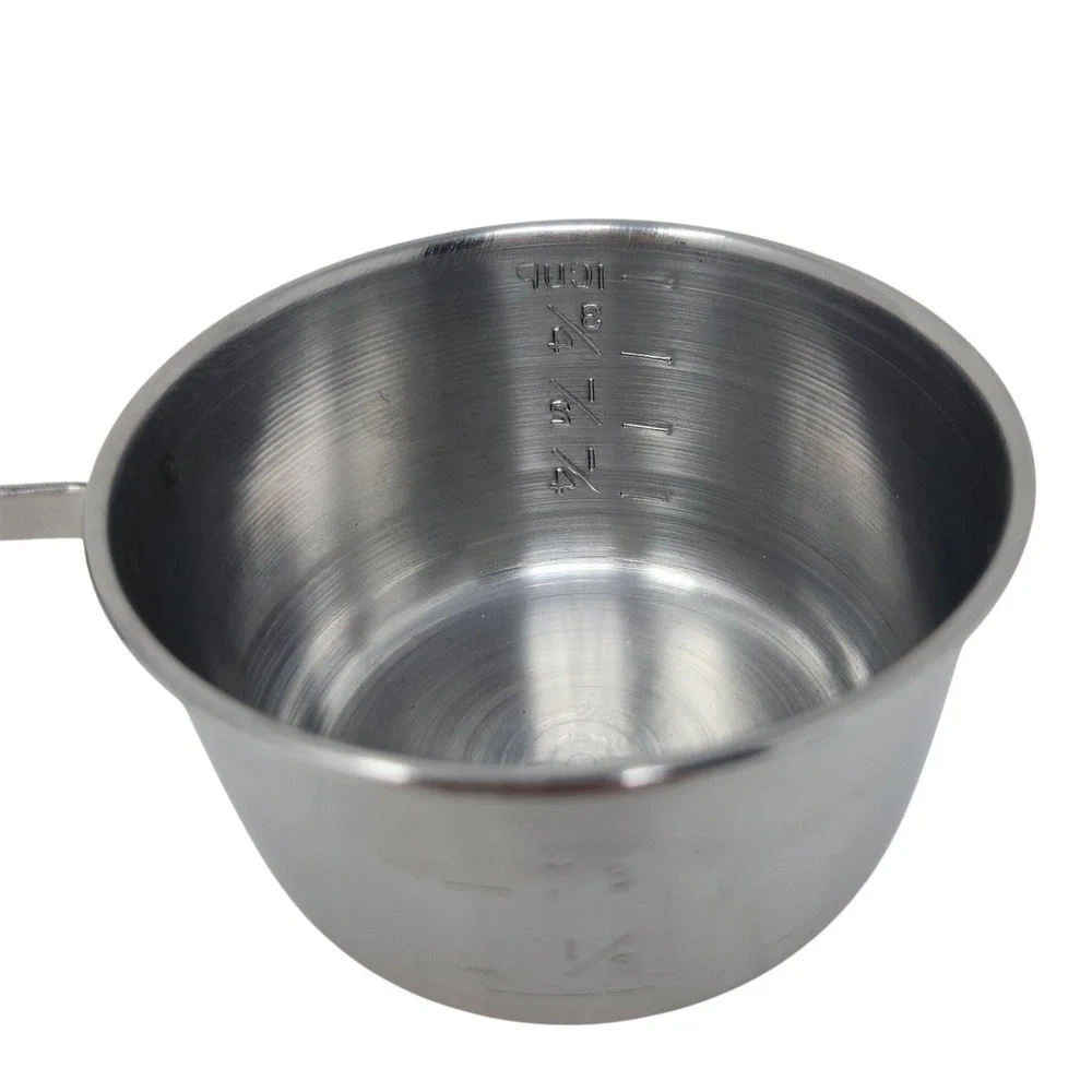 Vintage Copper Bottom Pan‎ 1 cup Measuring Cup